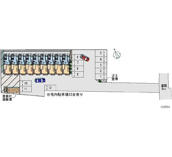 仙台市宮城野区岩切 月極駐車場